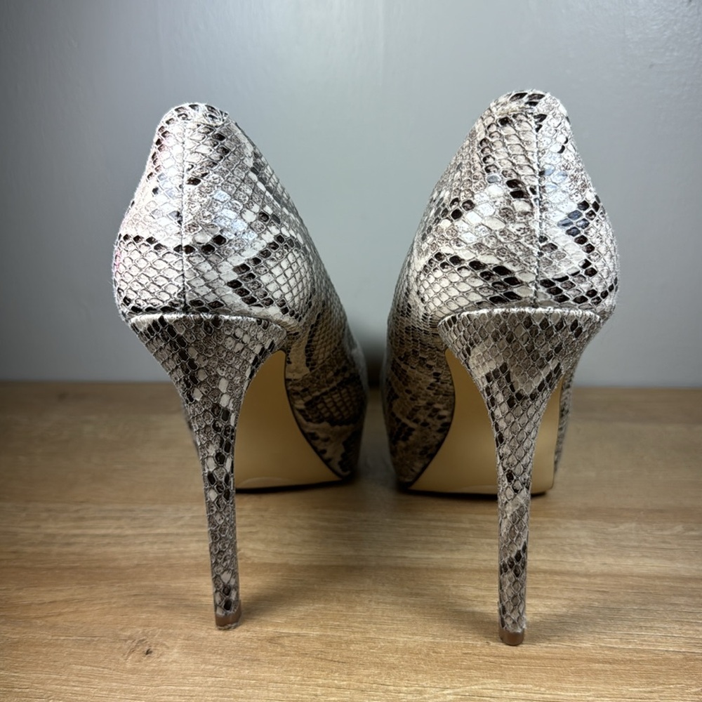 Steve Madden Nala Snake Print Pumps Women’s Size … - image 6